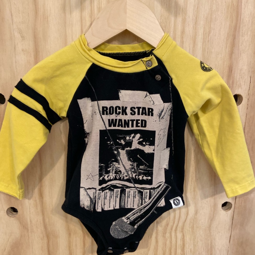 Rockstar Onesie by Mini Shatsu